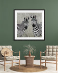 african wildlife zebra photography print
