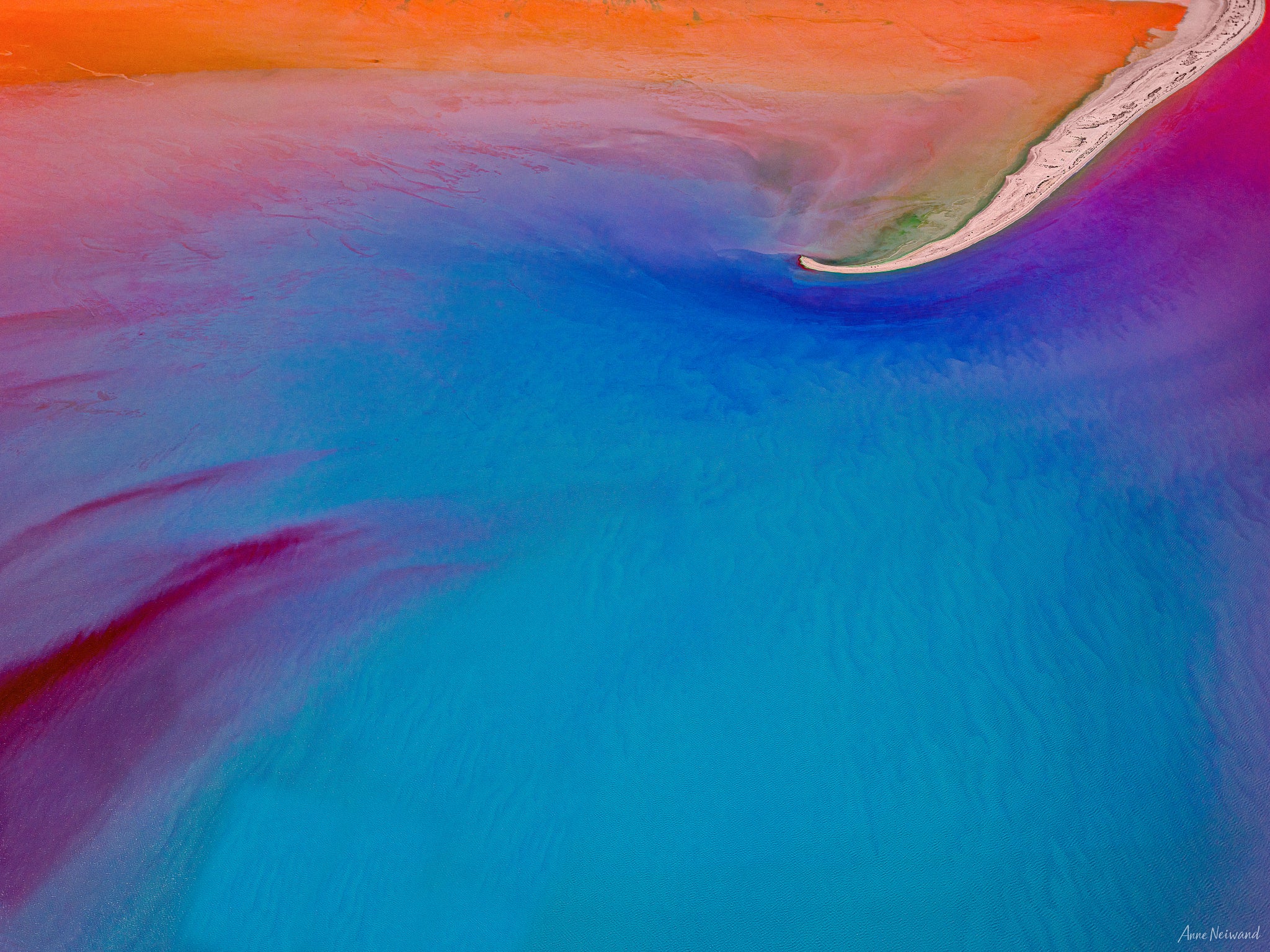 Nature’s palette seen from above