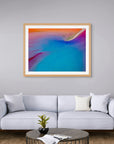 Outback Australia aerial wall art