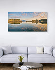 Fine art landscape with serene sky and water reflections