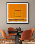 geometric salt pond fine art photography