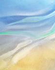 Intertwined between tides aerial photography
