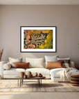 abstract landscape wall art
