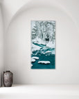 winter forest fine art vertical print