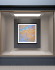 blue flowing through golden earth photography