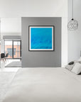 aerial tidal pattern wall art