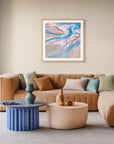 ocean pastel abstract photo