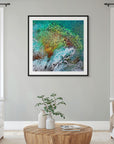 abstract coastal fine art print