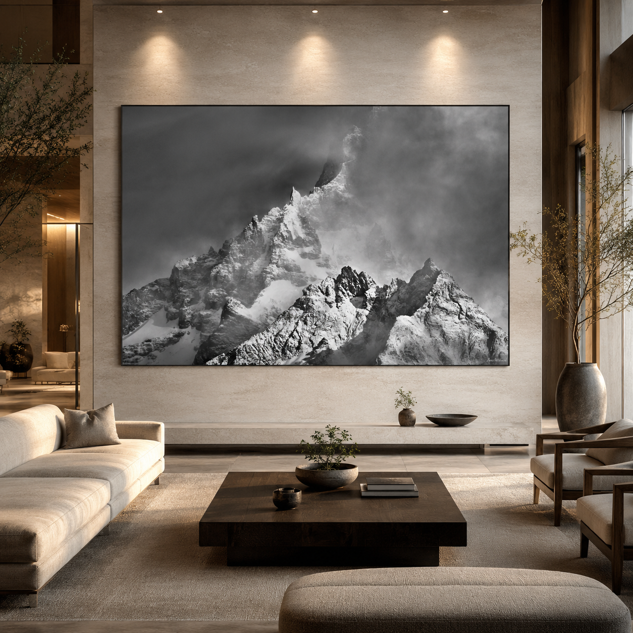Mountains and Atmosphere