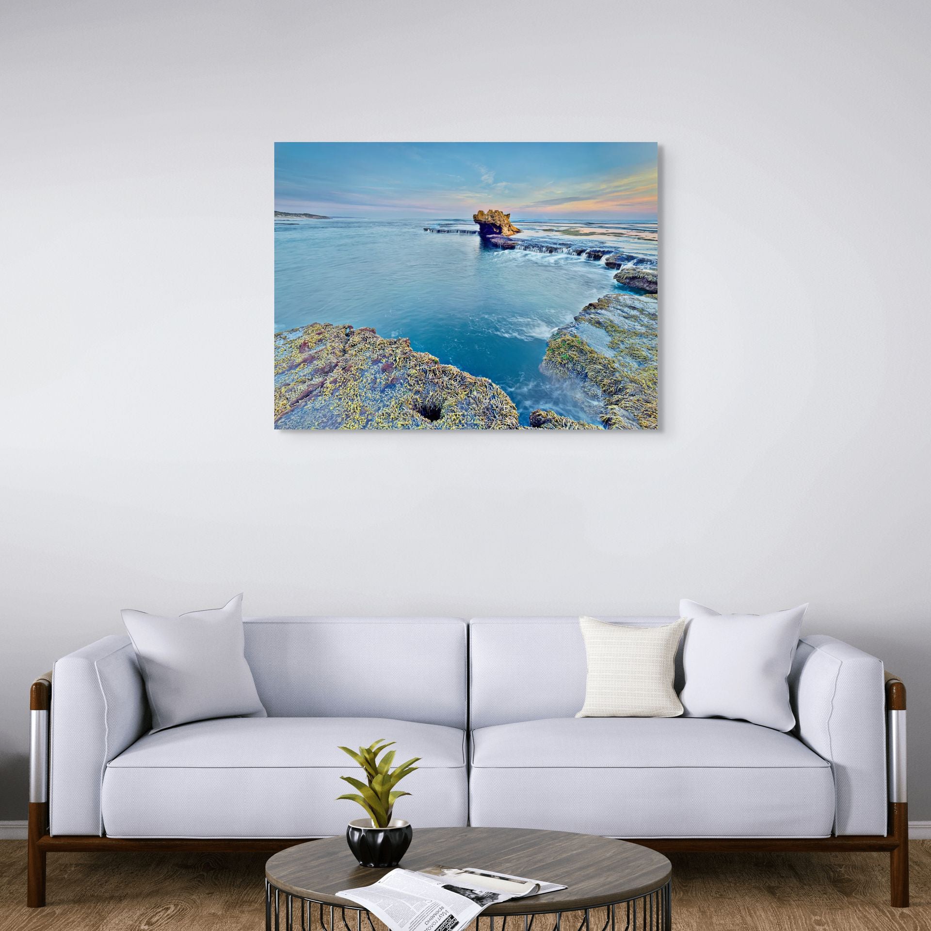 Australian coastline fine art print