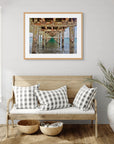 pier pylons fine art print