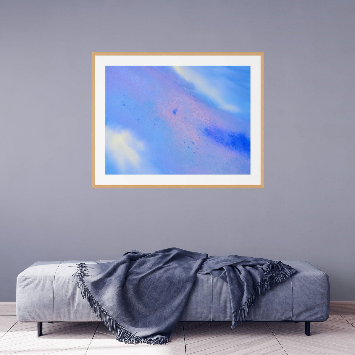 abstract landscape photographed from above