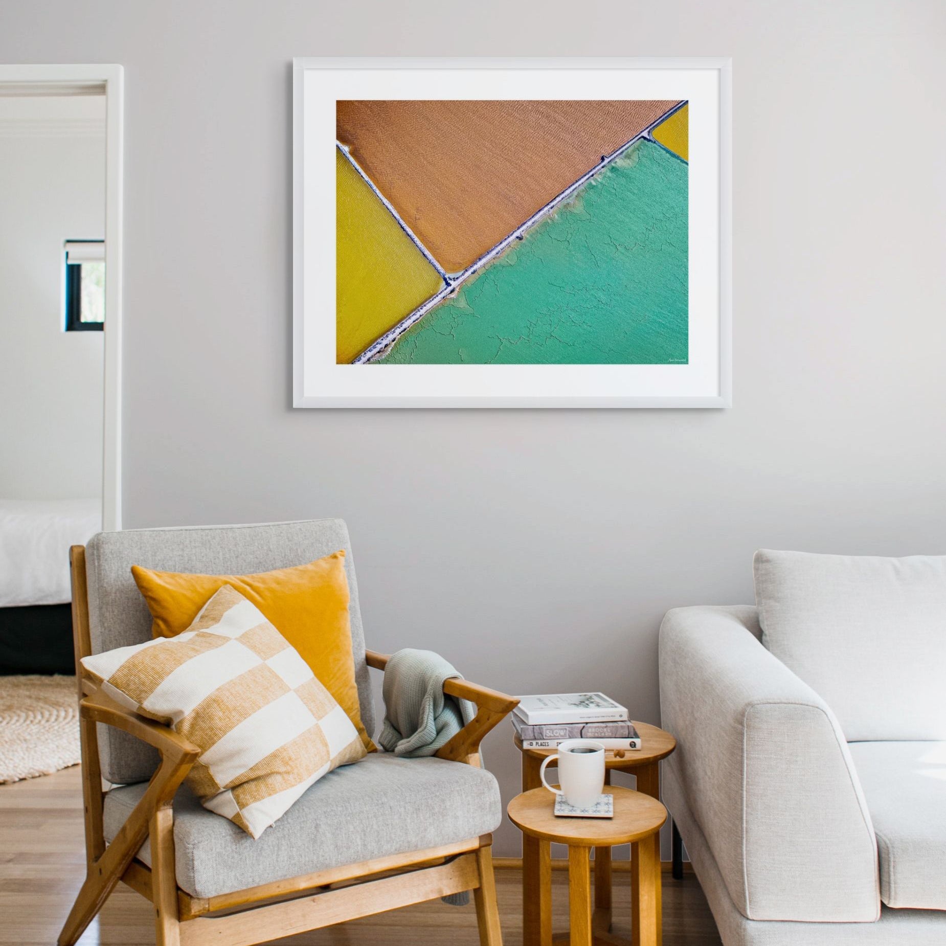 Australian salt fields photography