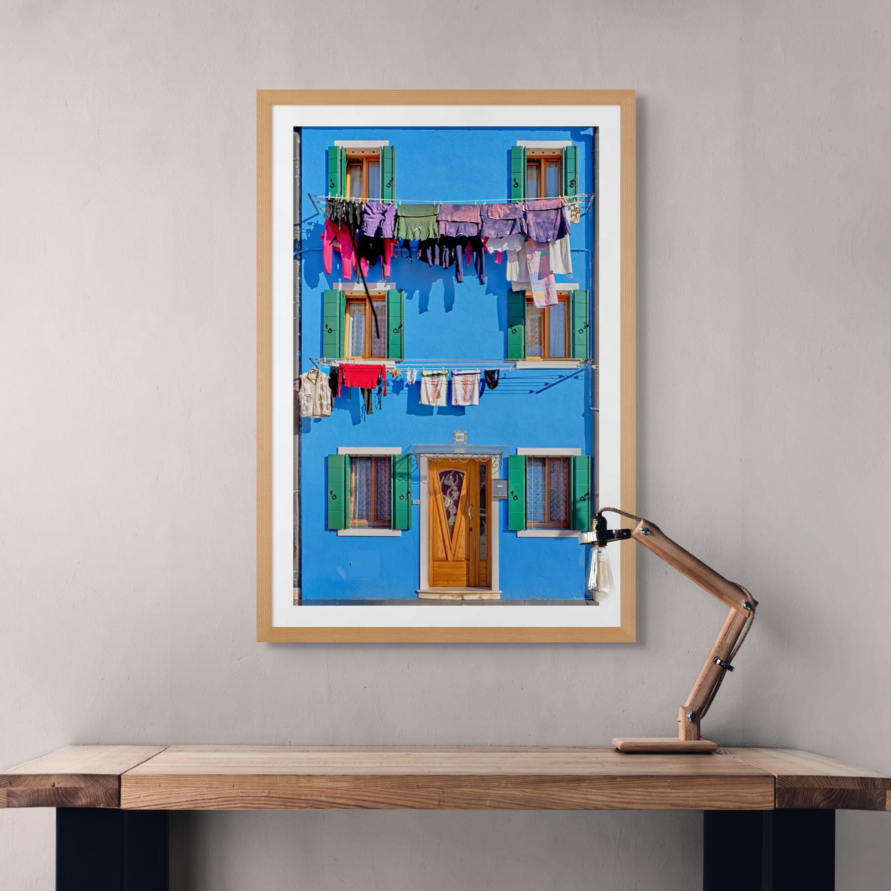 colourful European style building photo