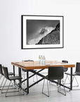 dramatic monochrome landscape wall art