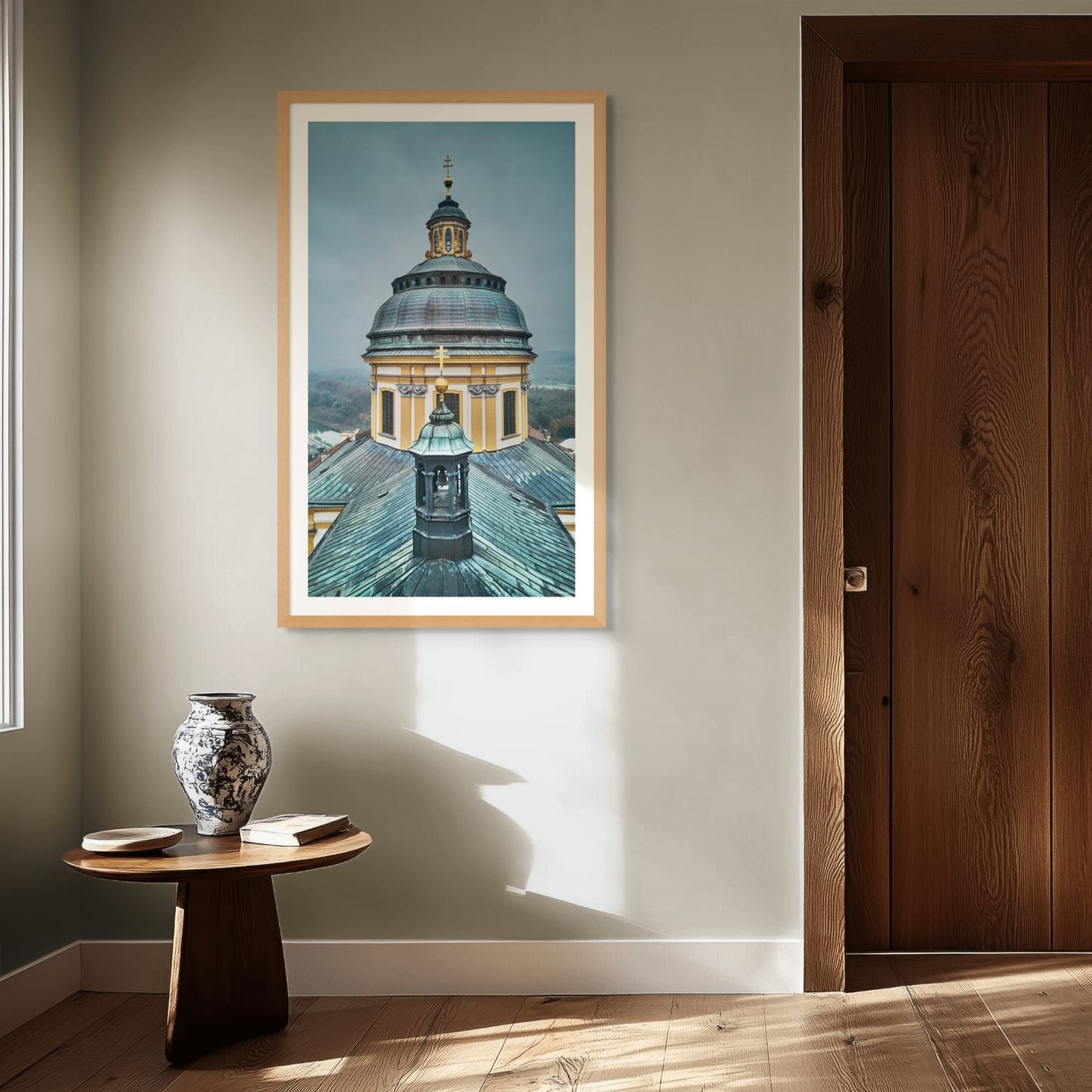 Austrian baroque architecture wall art