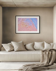 pastel aerial landscape fine art by Anne Neiwand