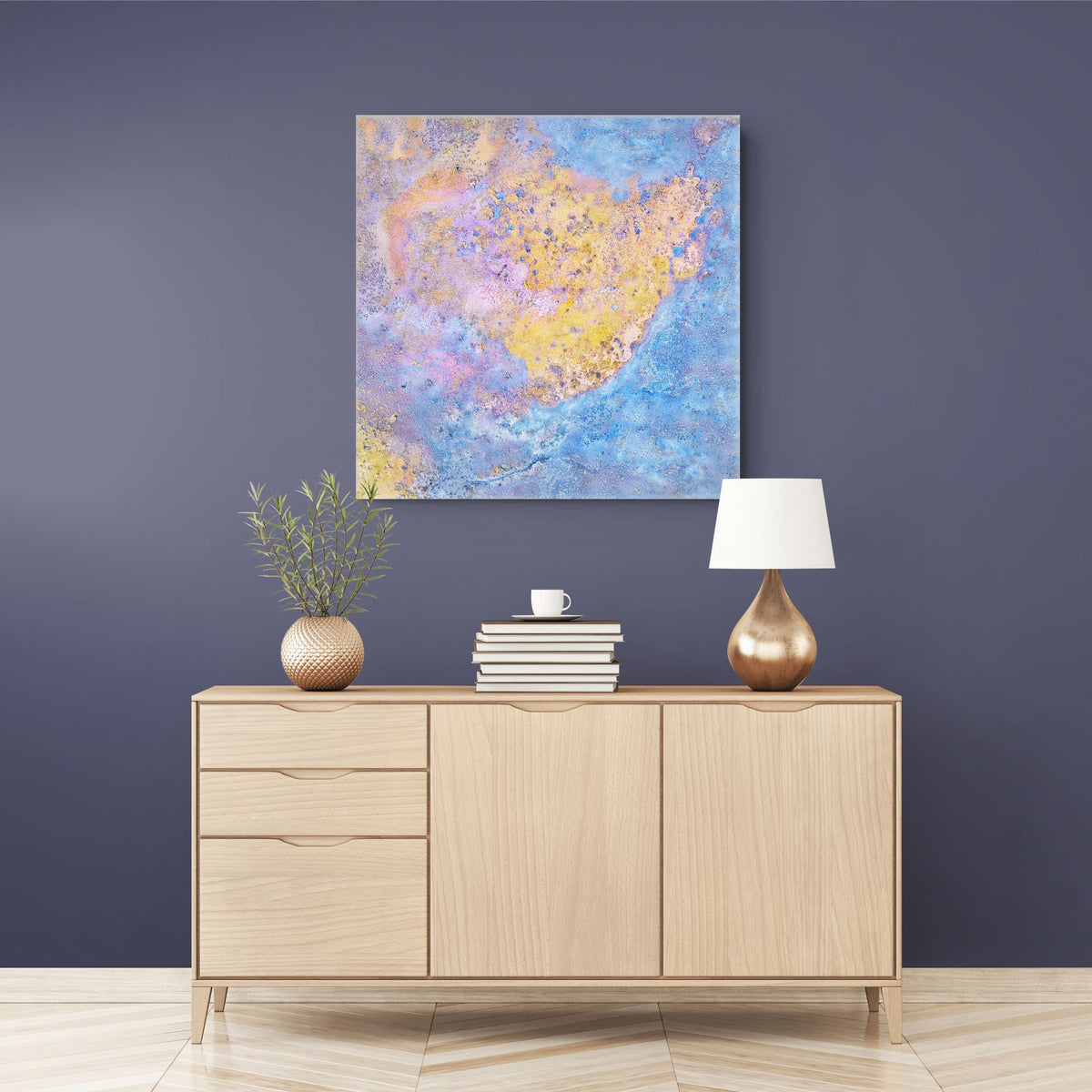 Drift of Gold Mineral Bloom series
