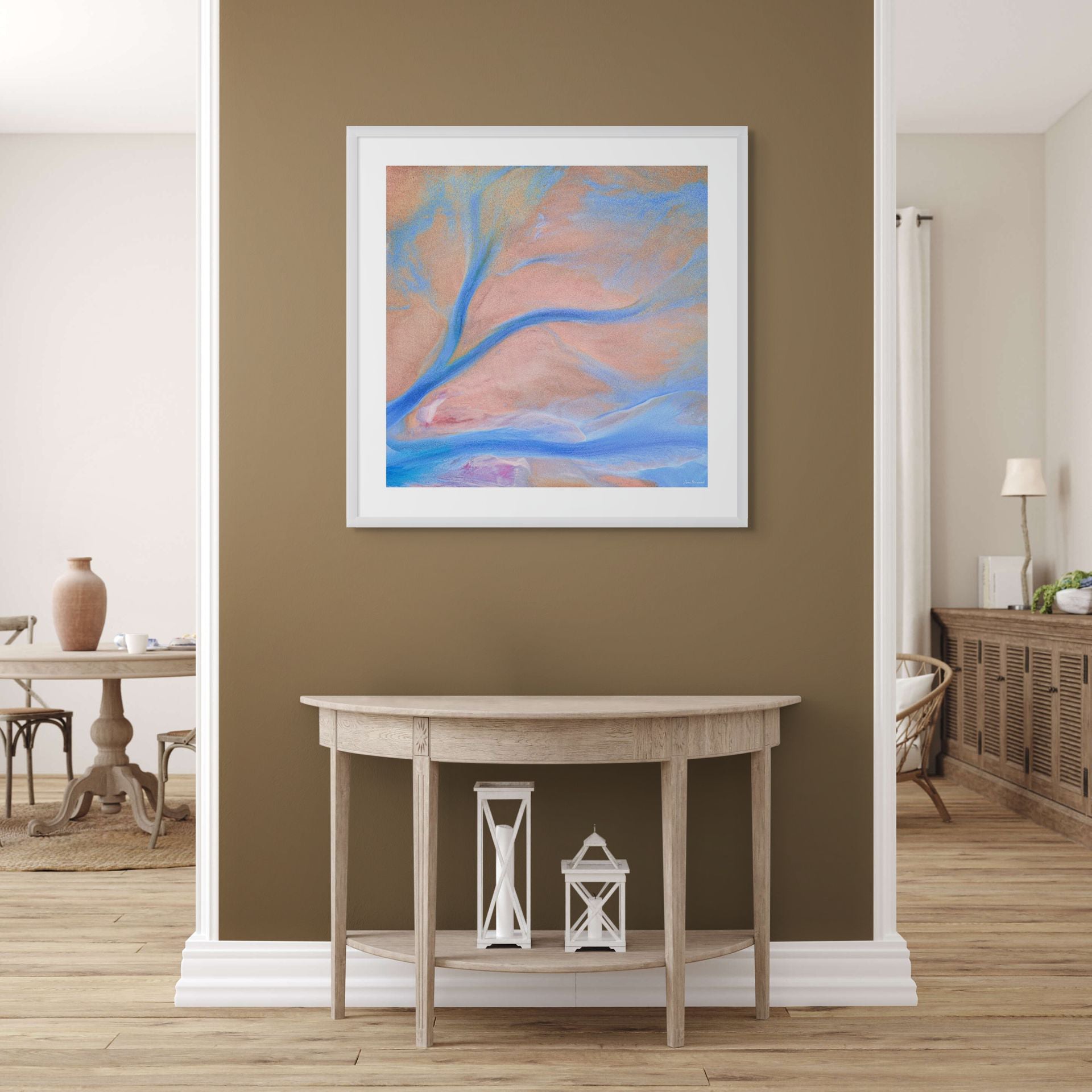 organic flowing landscape patterns