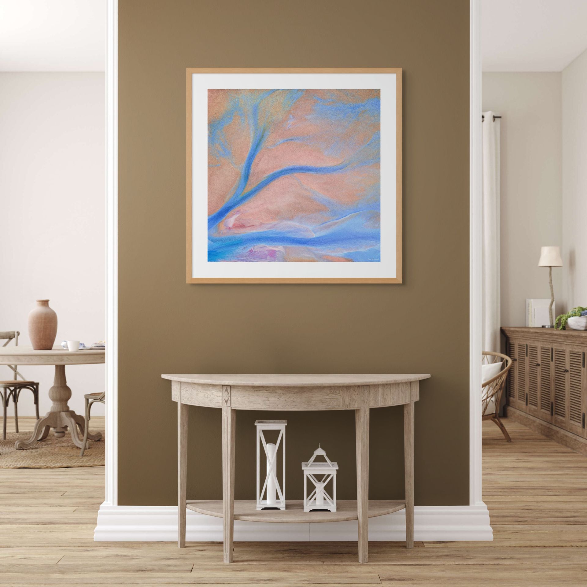 Australian aerial fine art print