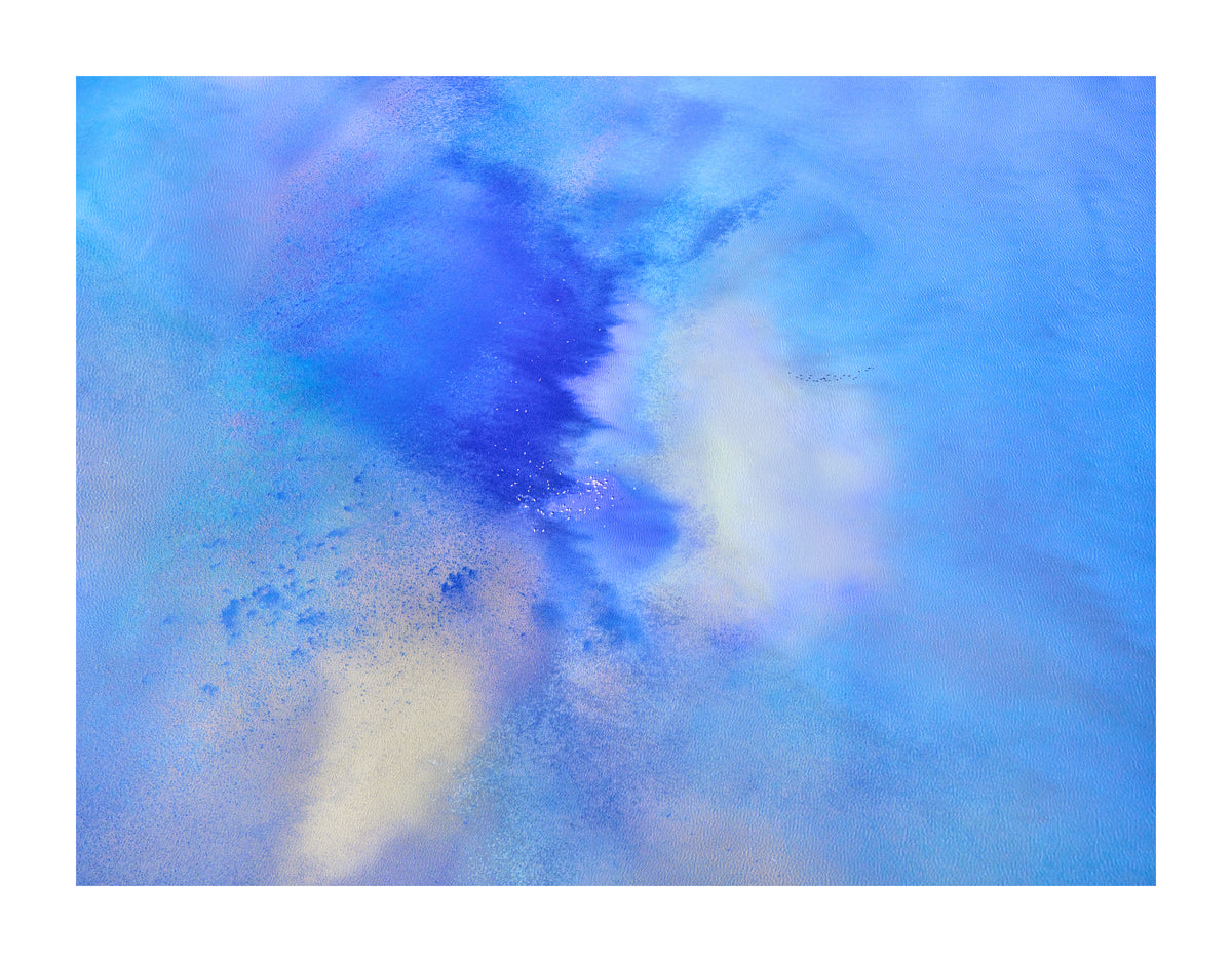 Contemporary blue fine art photography for interiors