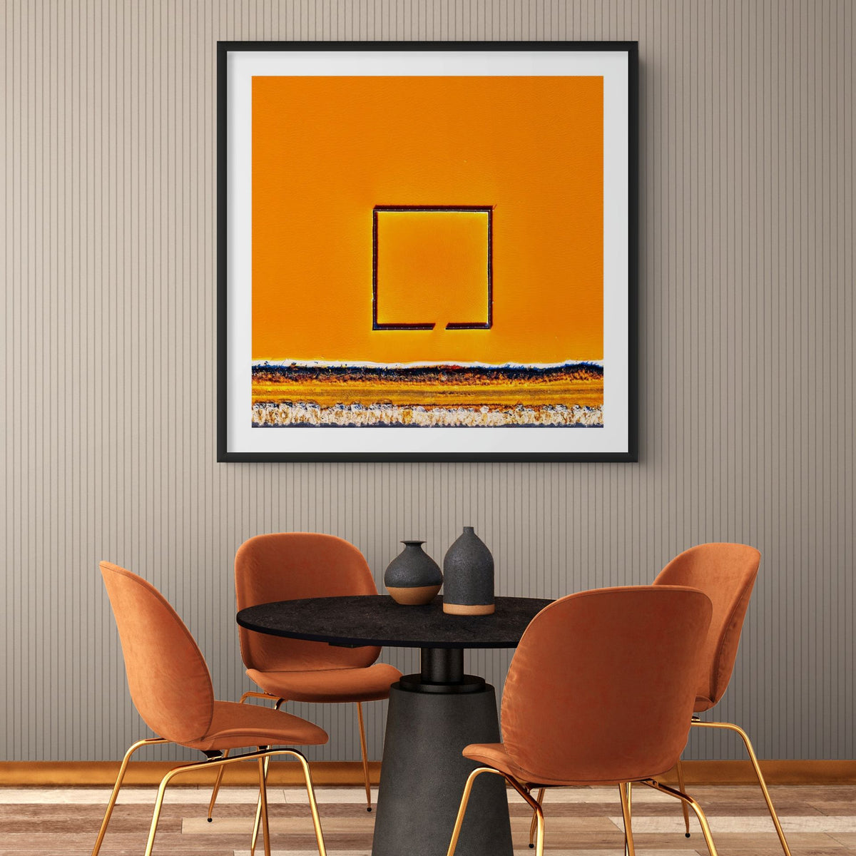 geometric salt pond fine art photography
