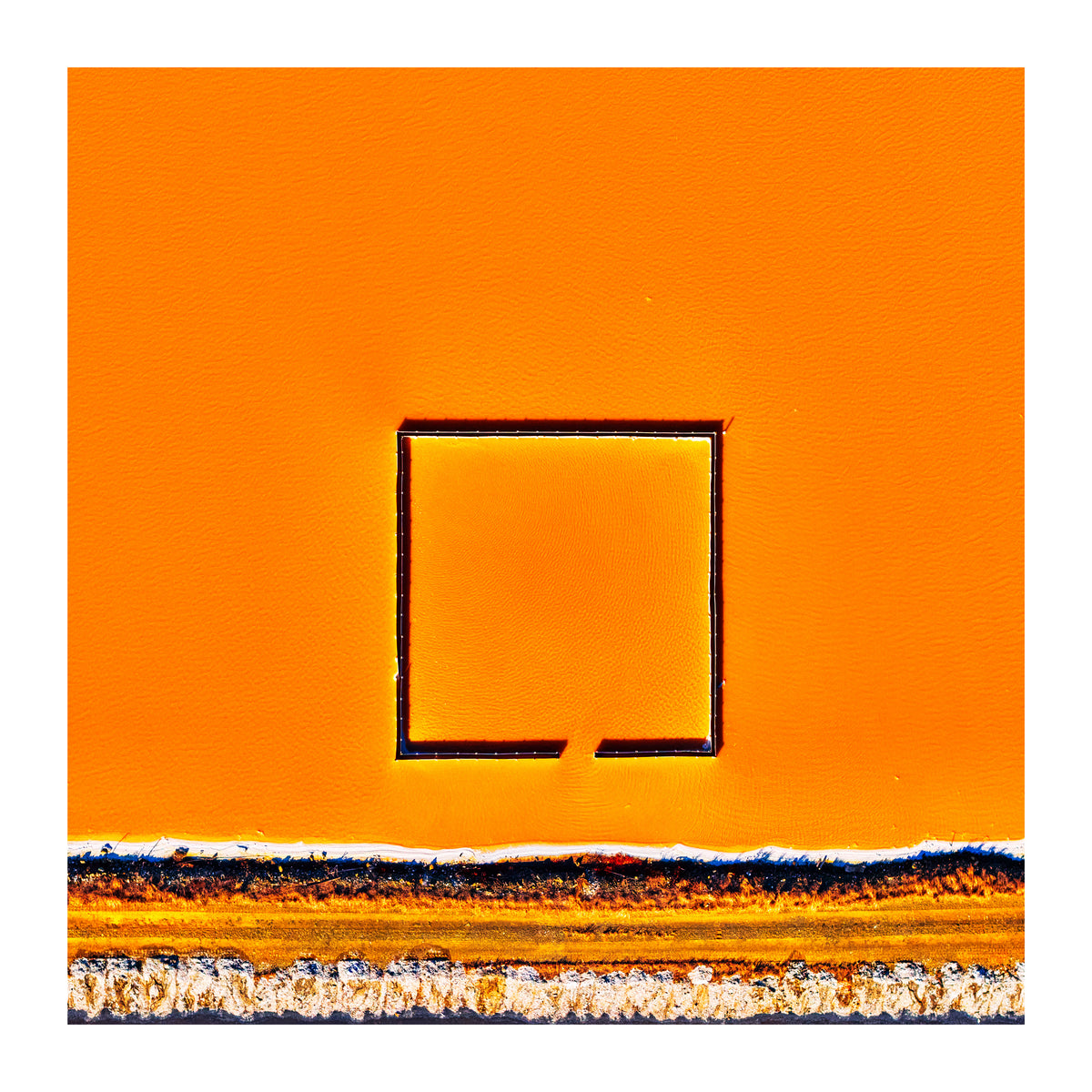 abstract industrial landscape aerial photography