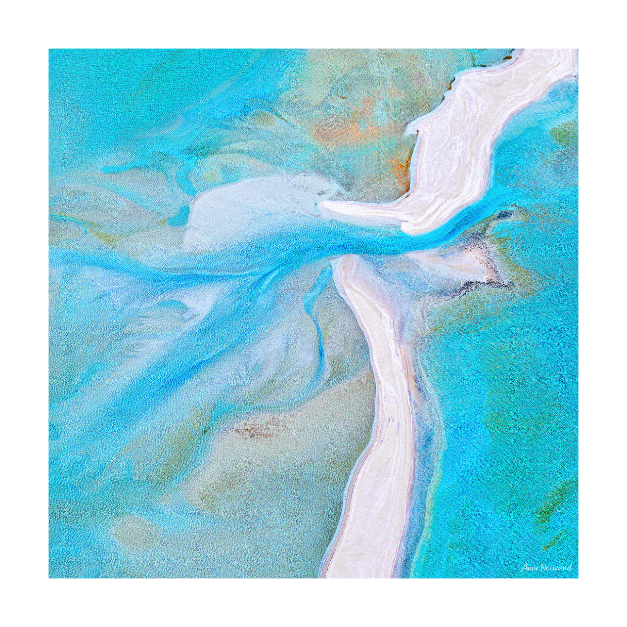 abstract seascape fine art print