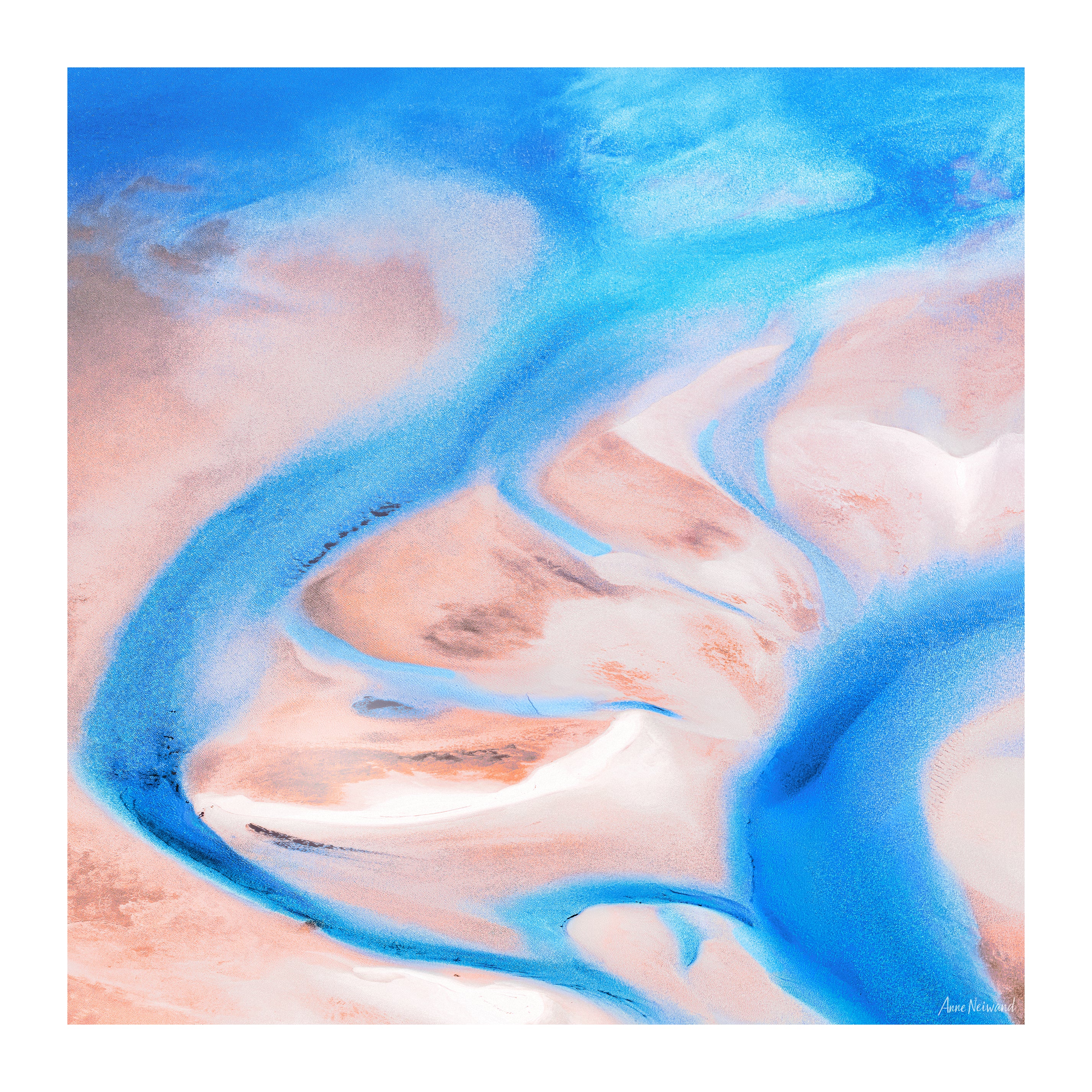 Minimalist coastal wall art