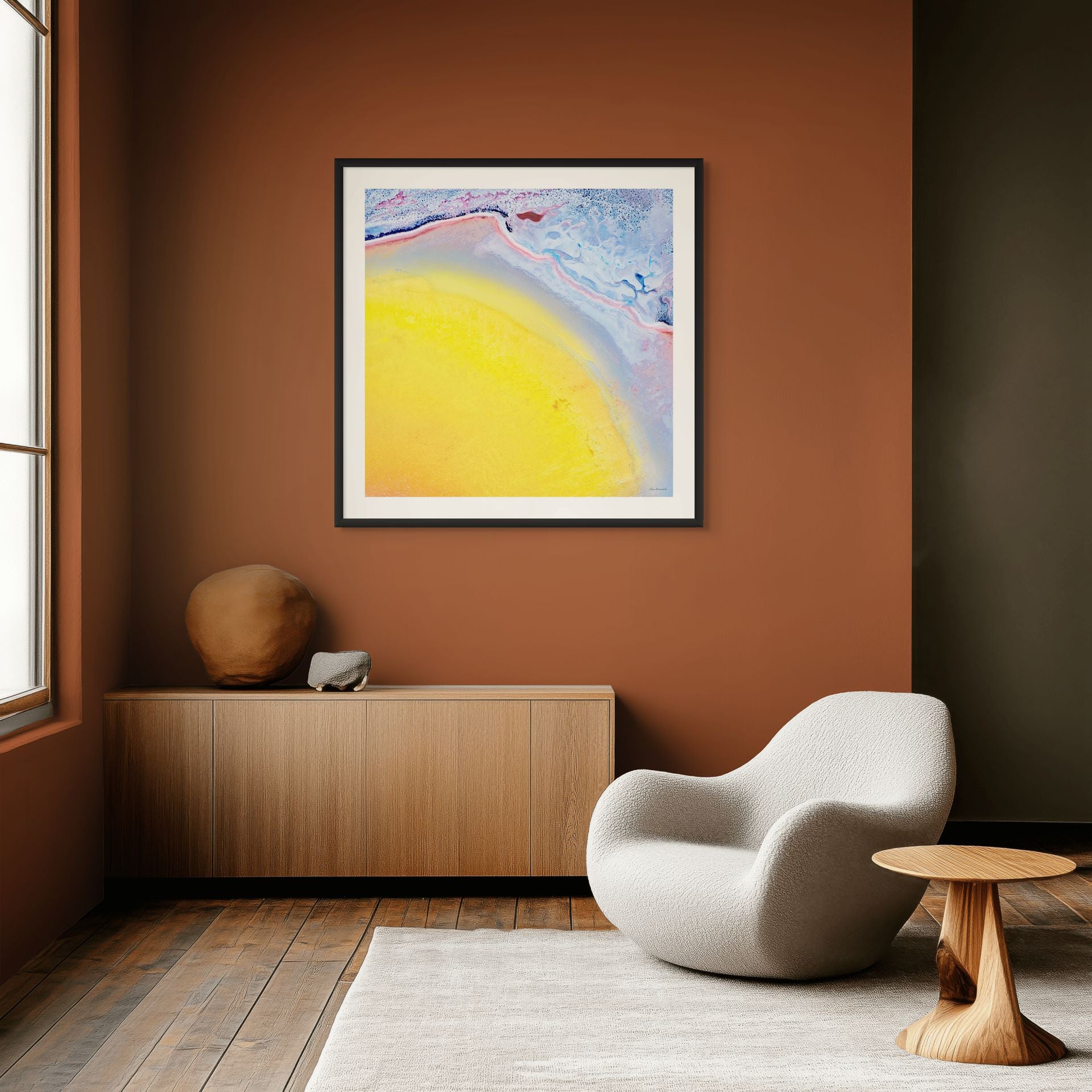 mineral patterns from above