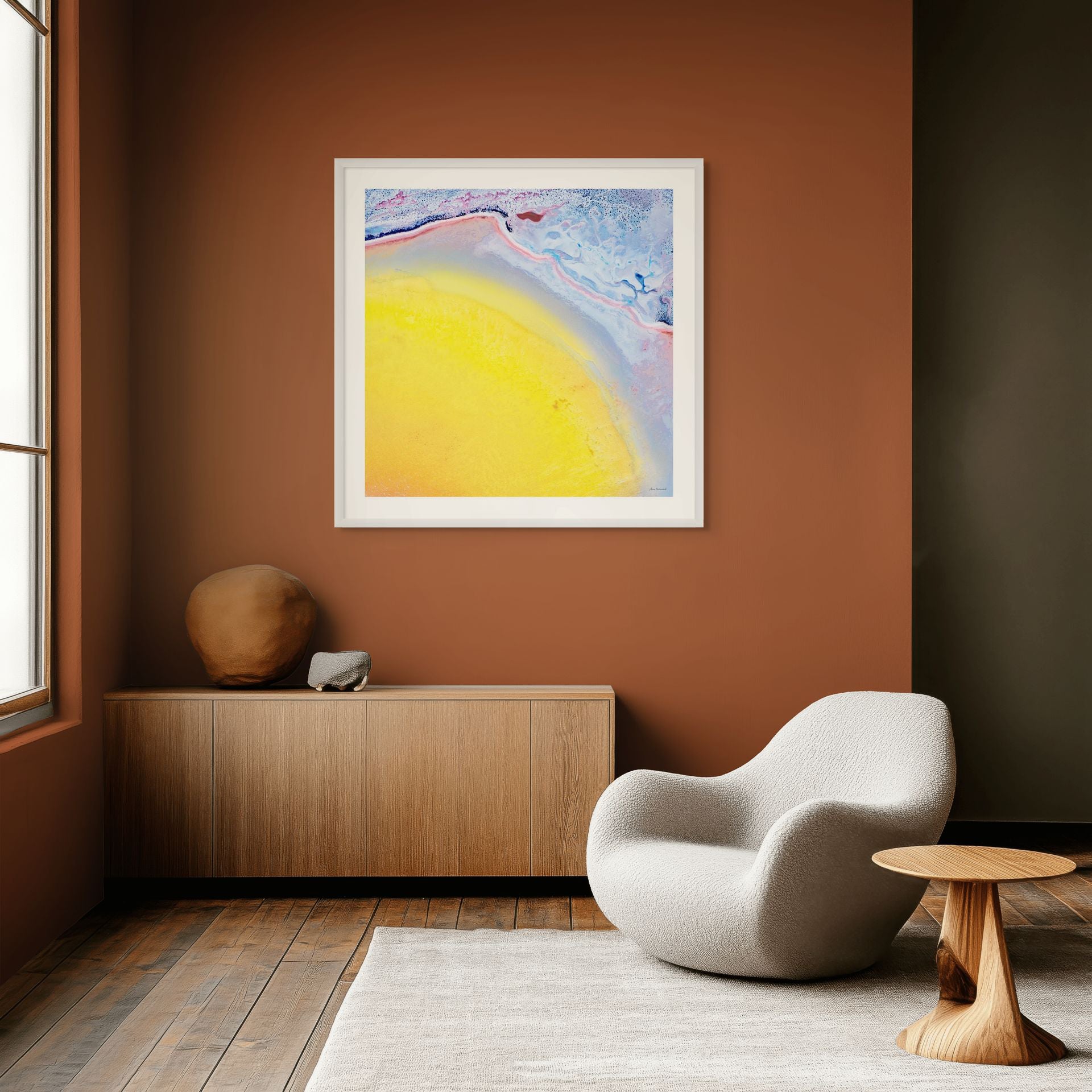 fine art aerial landscape print