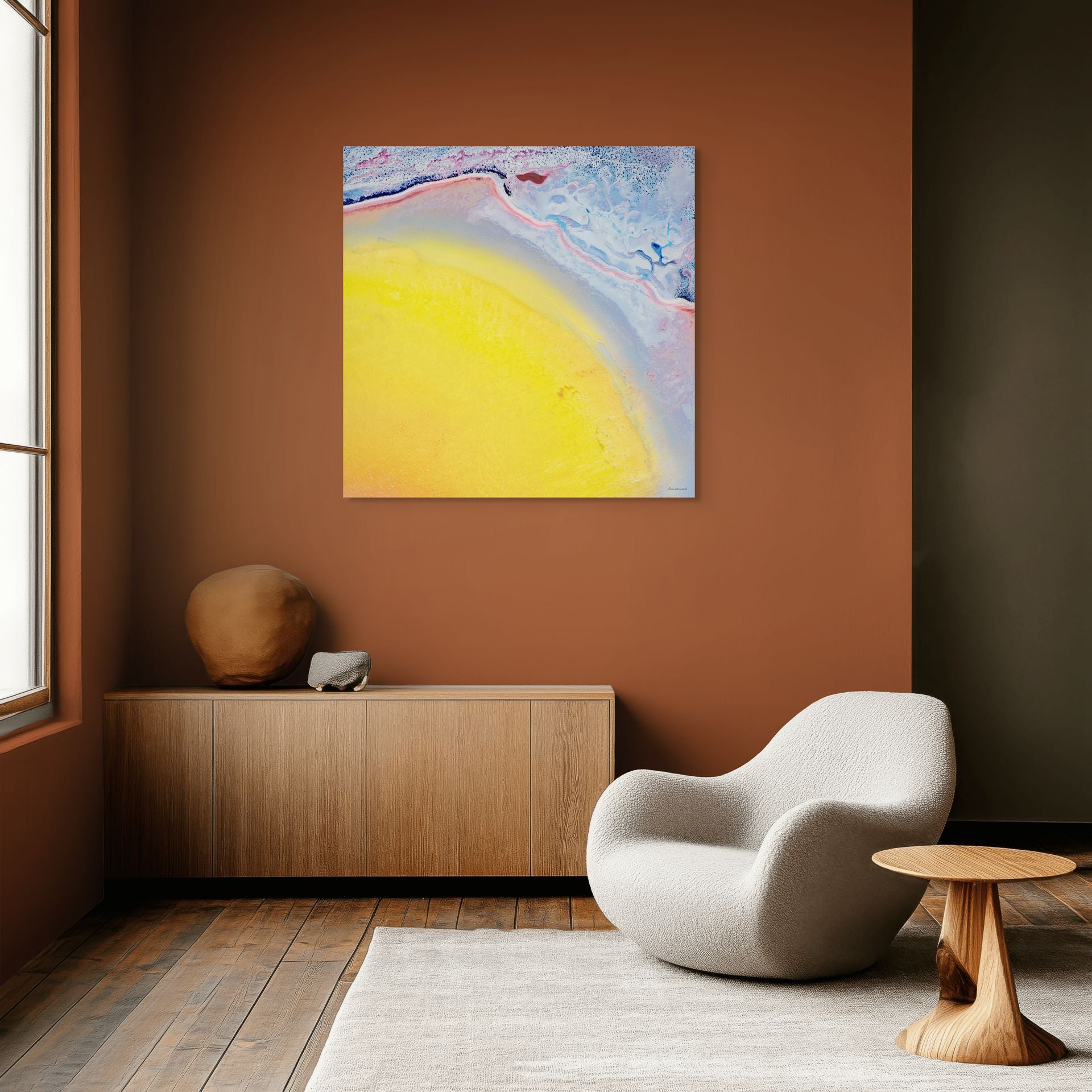 Australian salt lake photography