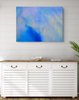 Contemporary blue abstract photography for interiors