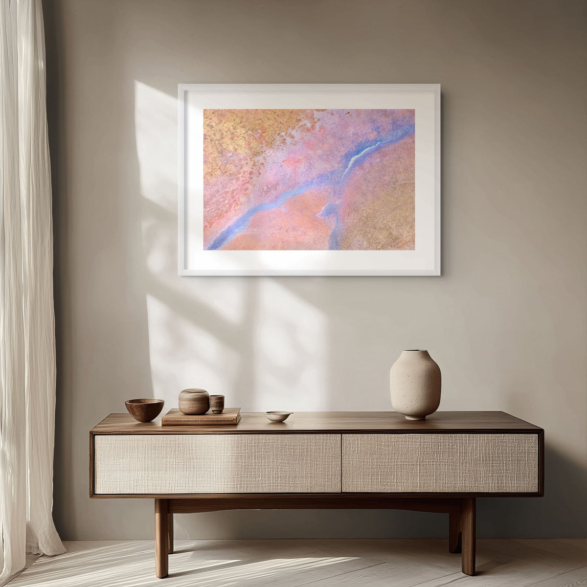 Australian aerial abstract wall art