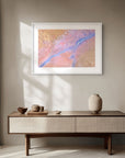 Australian aerial abstract wall art