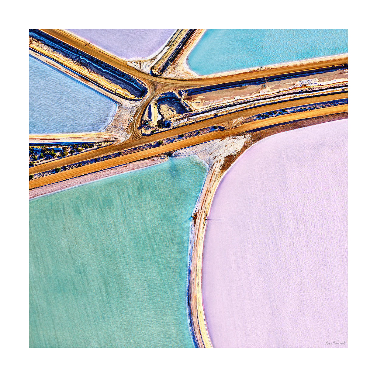 Aerial abstract aerial fine art wall decor