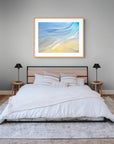 aerial seascape fine art print