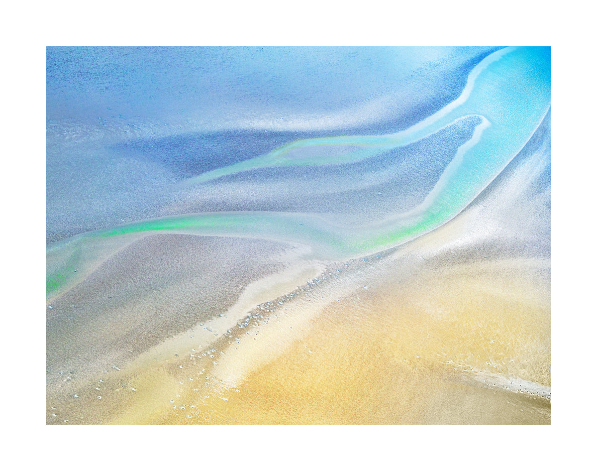 soft pastel coastal wall art