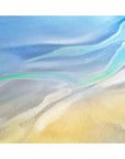 soft pastel coastal wall art