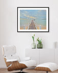 Australian coastal seascape wall art