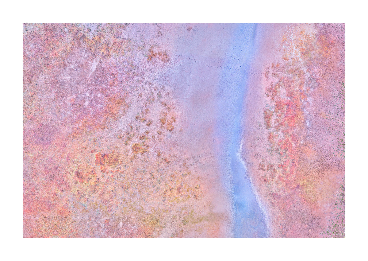 Anne Neiwand aerial photography soft colour abstract landscape artwork