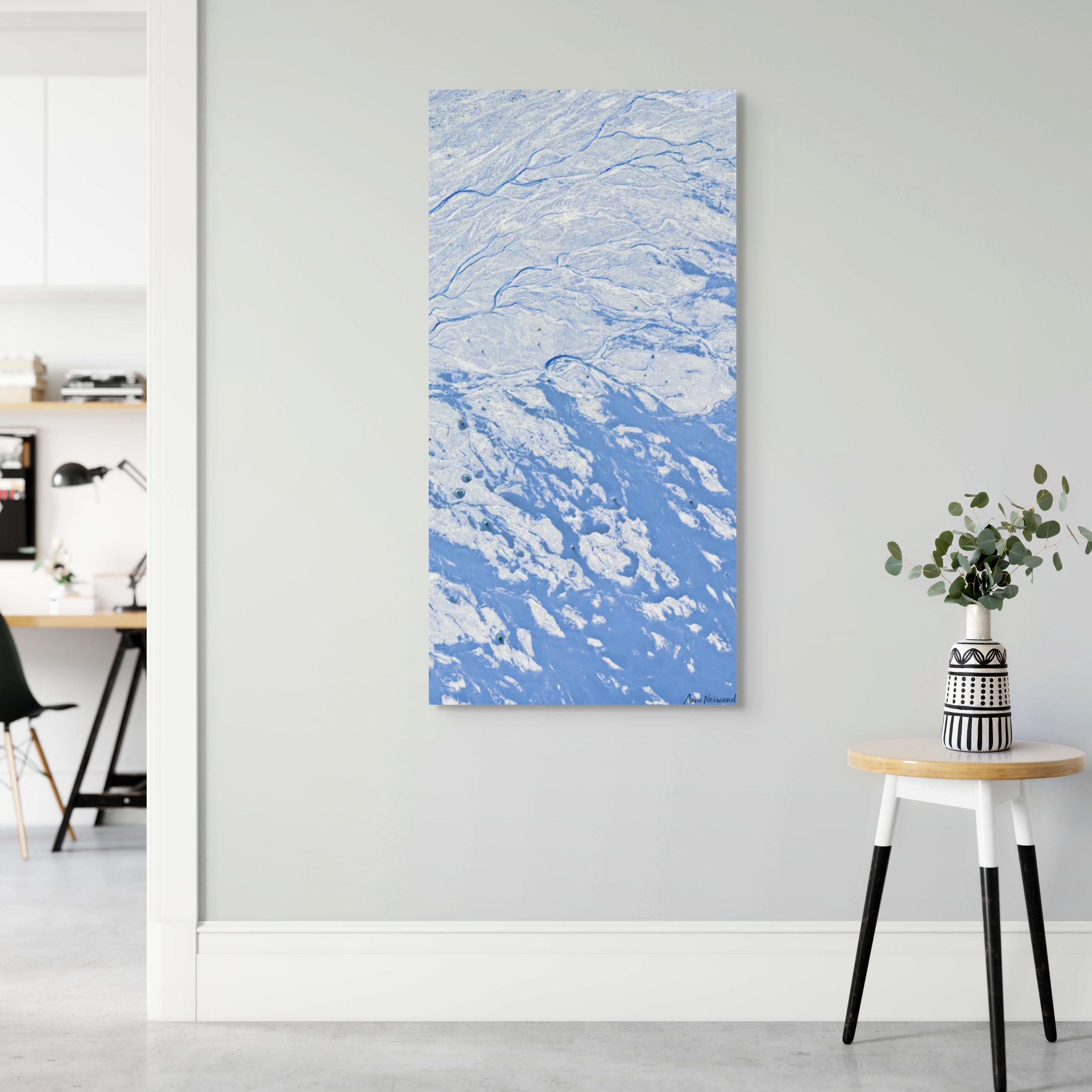 Argyle mine aerial photography artwork