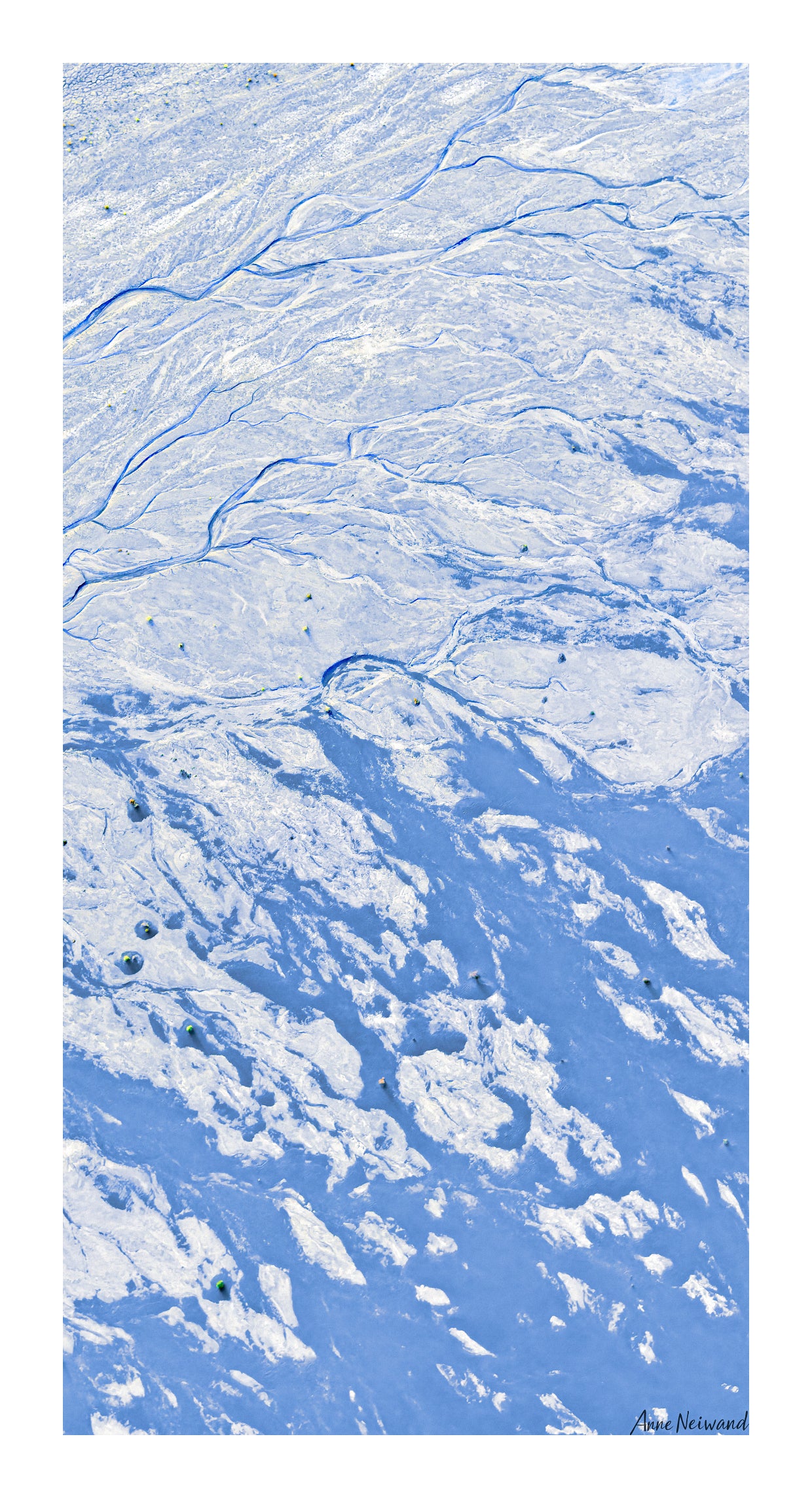 aerial photo Argyle diamond mine tailings