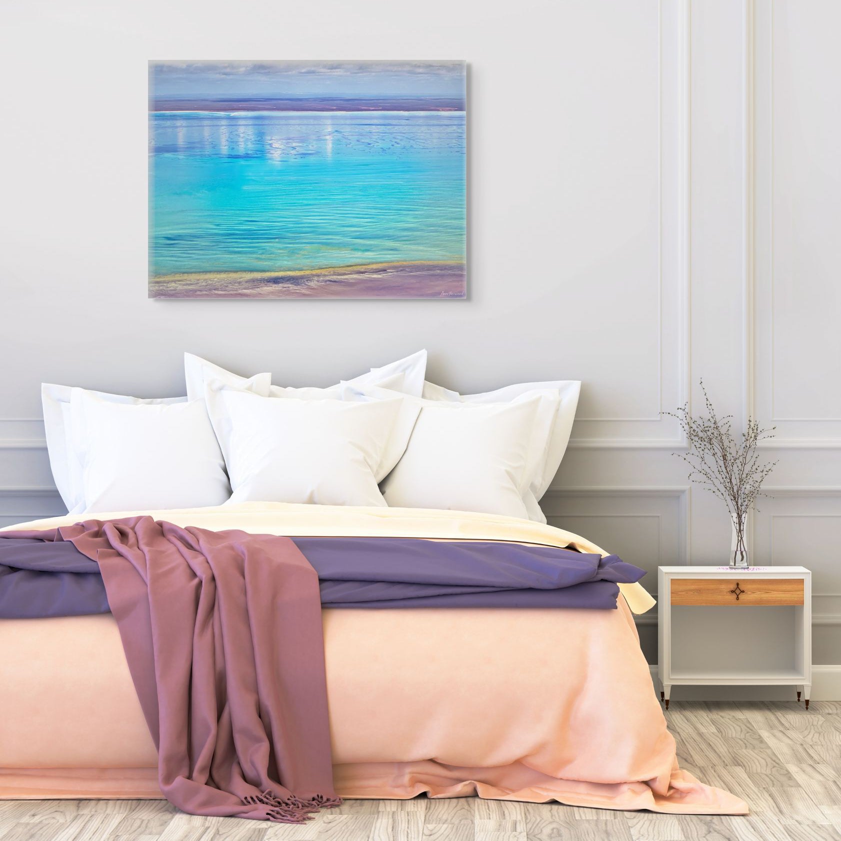 Abstract ocean view from Shark Bay WA