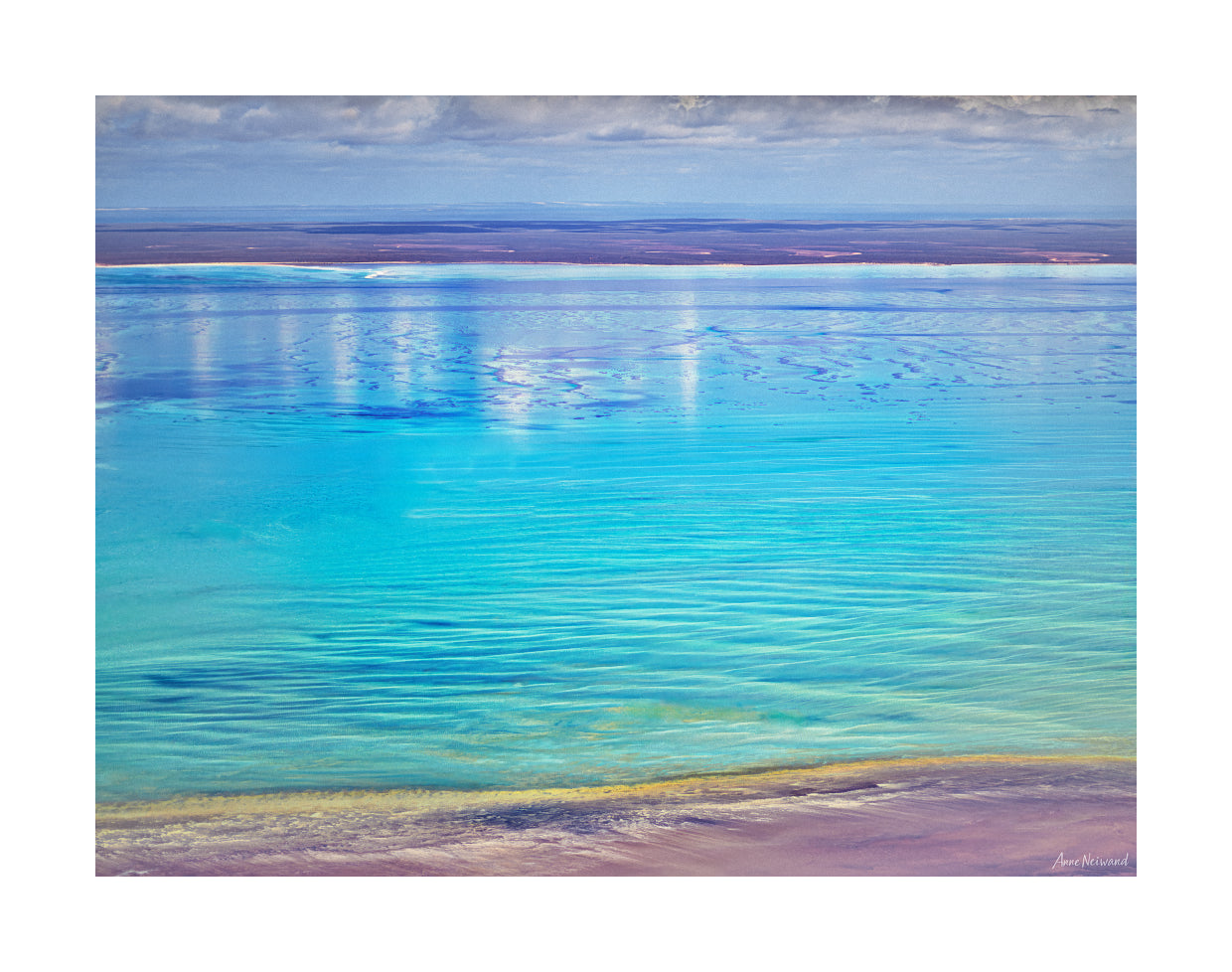 Pastel-toned aerial landscape photography Australia