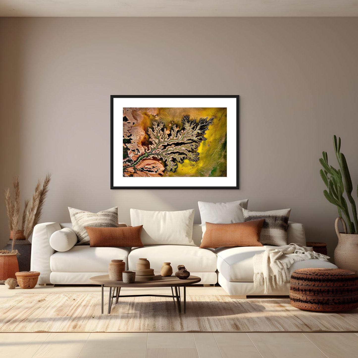 abstract landscape wall art