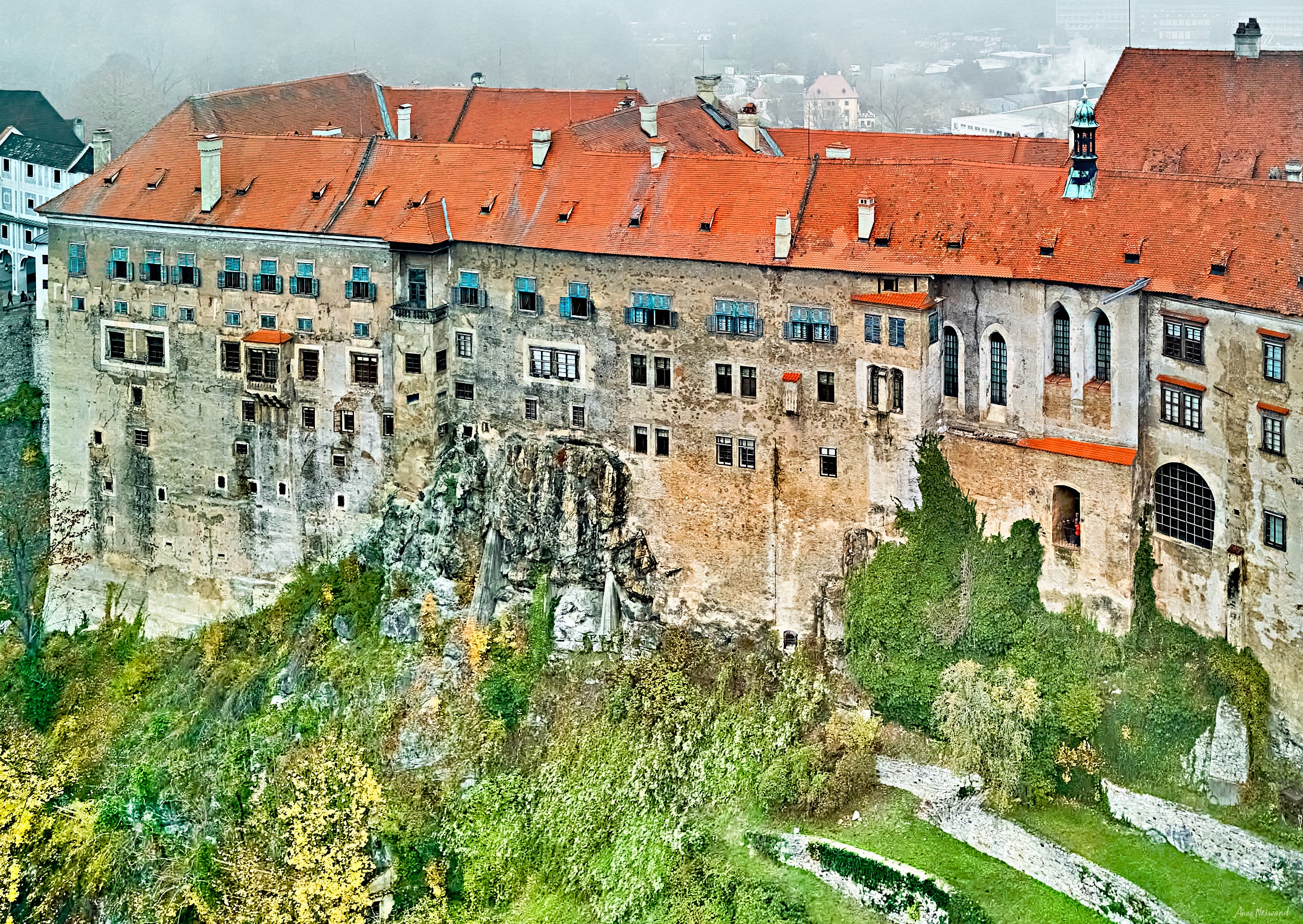 Majestic Cresky Kromlov Castle fine art photography