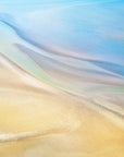 Pale Current Between Tides aerial photography