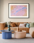 pastel aerial fine art landscape