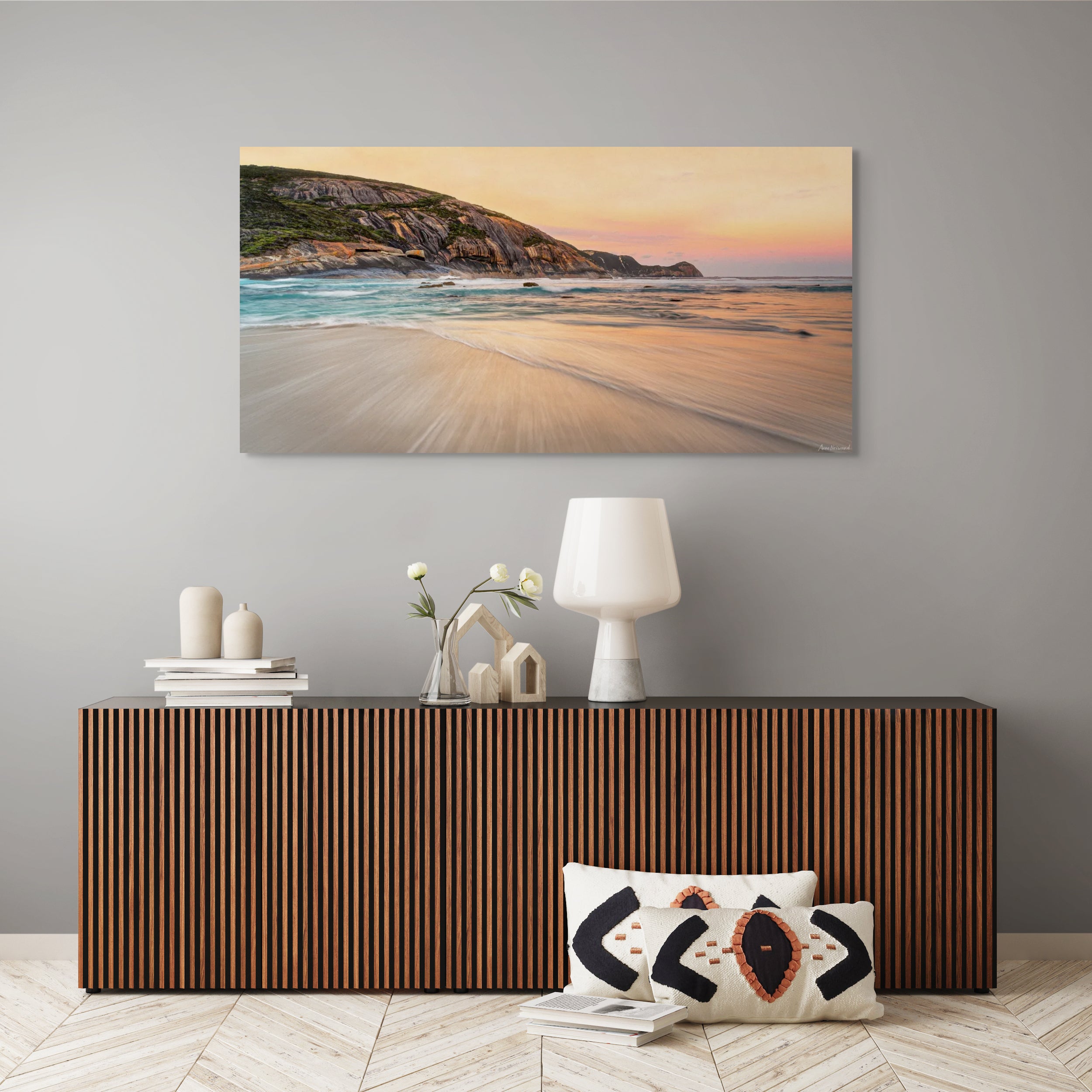 sunset beachscape Australia wall art